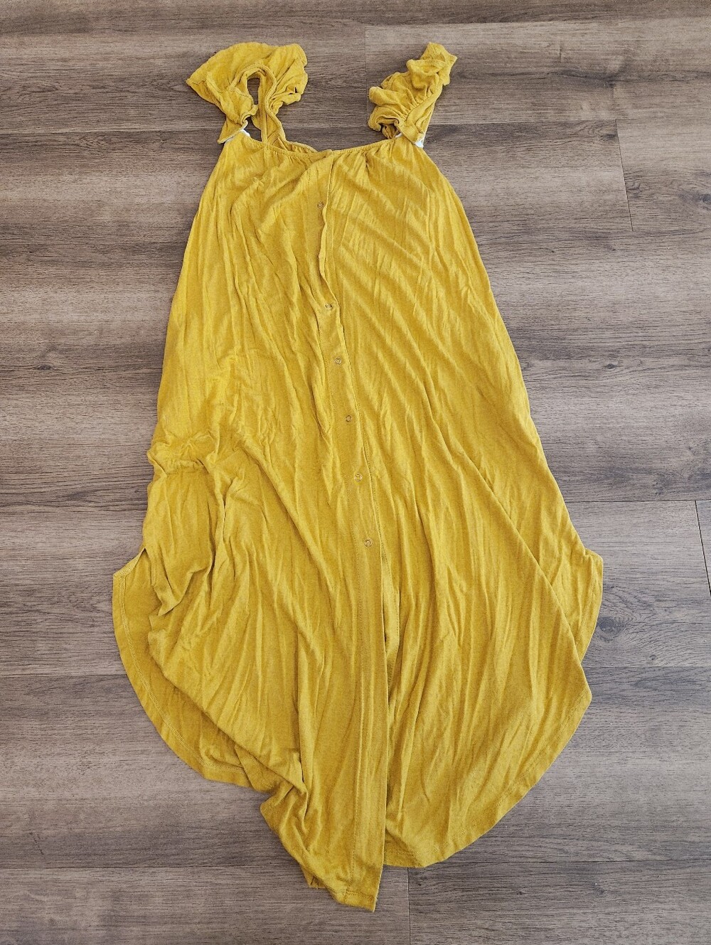 Kindred Bravely Ruffle Strap Labor & Delivery Gown Size Medium / Large - Picture 3 of 6